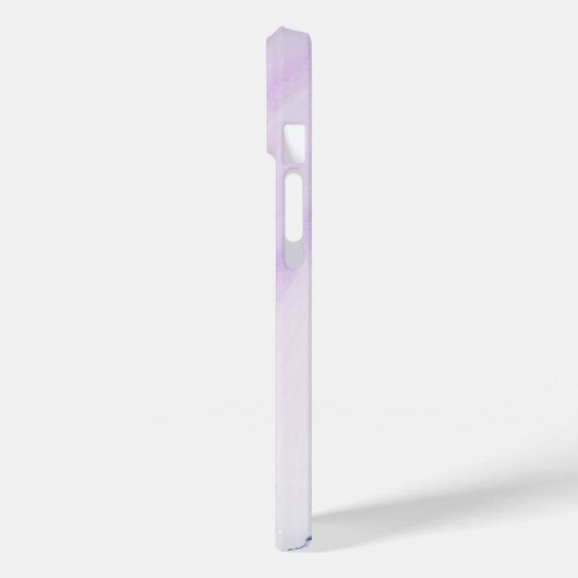 Modern Paars Abstract persoonlijk Case-Mate iPhone Case (Achterkant / Links)