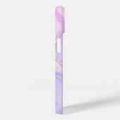 Modern Paars Abstract persoonlijk Case-Mate iPhone Case (Achterkant / Rechts)