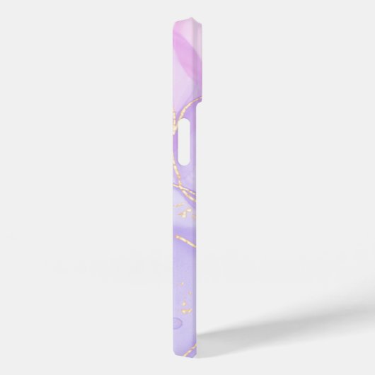 Modern Paars Abstract persoonlijk Case-Mate iPhone Case (Achterkant / Rechts)