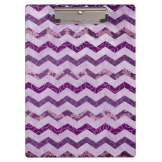 Modern Paars Chevron Pattern Klembord