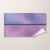 Modern Paars en roze draaiend abstract ontwerp Bad Handdoek (Handdoek)