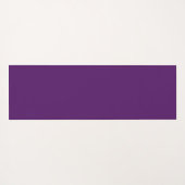 Modern Paars graffiti Girl Yogamat (Achterkant (horizontaal))