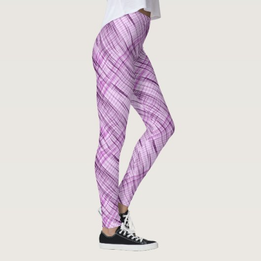 Modern Paars Leggings (Rechts)
