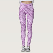 Modern Paars Leggings (Voorkant)