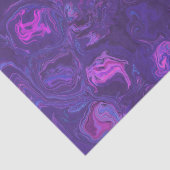 Modern Paarse marmer Modern Marble Abstract Tissuepapier (Detail)