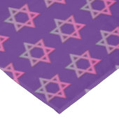 Modern Paarse | Purim | STER OF DAVID Tafelkleed (Gekanteld)