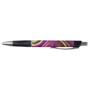 Modern-Paarse Roze en Goud Pen