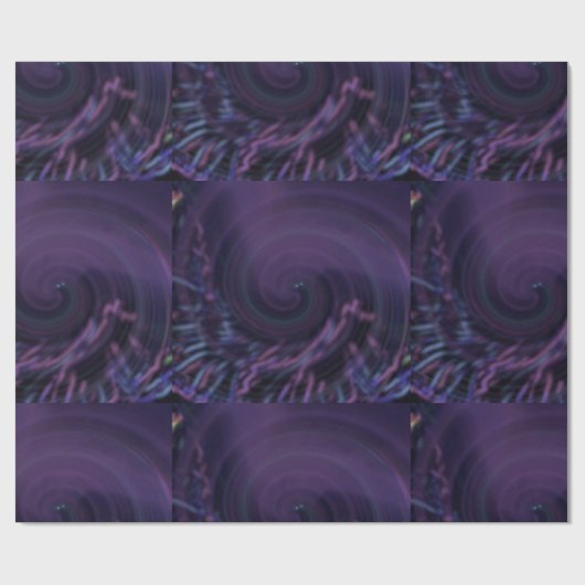 MODERN PAARSE slak Cadeaupapier (Vlak)