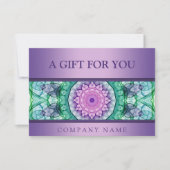 Modern paarse waterlilmoes (Voorkant)