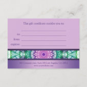 Modern paarse waterlilmoes (Achterkant)