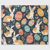 Modern Paashaas Collectie Cadeaupapier (Vlak)