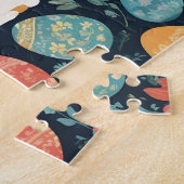 Modern Paashaas Collectie Legpuzzel (Zijkant)