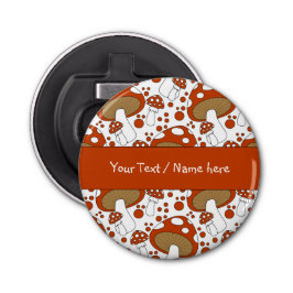 Modern paddenstoelontwerp button flesopener