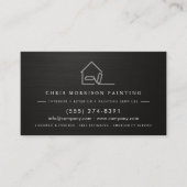 Modern Painting Services QR Code Visitekaartje (Voorkant)