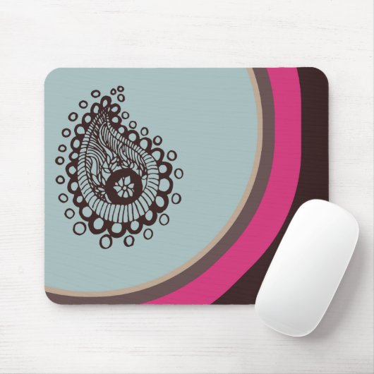 Modern Paisley Mousepad Muismat (Met muis)