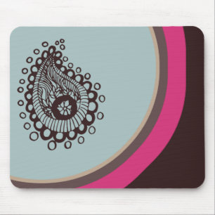 Modern Paisley Mousepad Muismat
