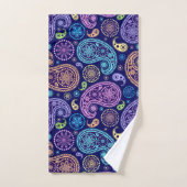 Modern Paisley Pattern Bad Handdoek (Handdoek)