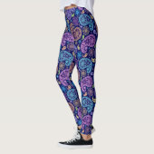 Modern Paisley Pattern Leggings (Links)