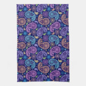 Modern Paisley Pattern Theedoek (Verticaal)