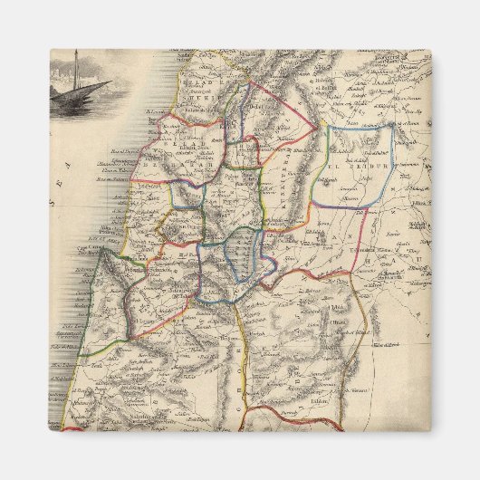 Modern Palestina Magneet (Voorkant)