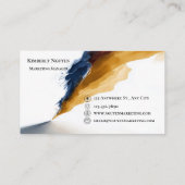 Modern Palette Visitekaartje (Achterkant)