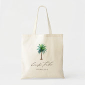 Modern Palm Bachelorette Tote Bag (Voorkant)