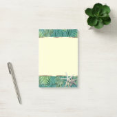 Modern Palm Leaf, Starfish Post-it® Notes (Kantoor)