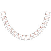 Modern Pampas Grass Tan Vrijgezellenfeest Vlaggetjes (Alle)