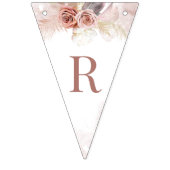 Modern Pampas Grass Terracotta Vrijgezellenfeest Vlaggetjes (Derde vlag)