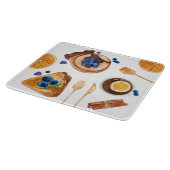 Modern Pancakes Kitchen Beauty Breakfast Snijplank (Hoek)