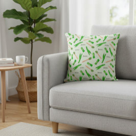 Modern Pandan Leaf Pattern Kussen