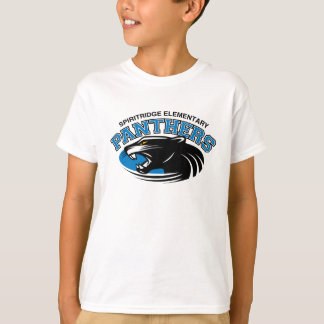 Modern Panther-T-shirt (wit) T-shirt