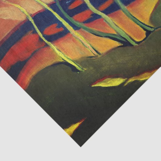 Modern papaver tissuepapier (Detail)