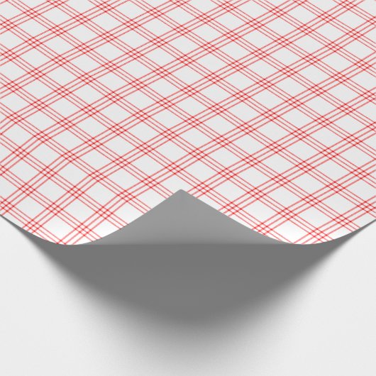 Modern papier voor rode en witte vulling (Hoek)