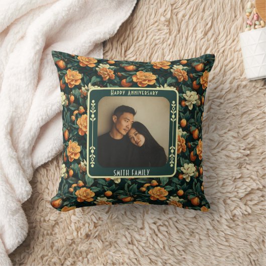 Modern Parents 30Th Anniversary Throw Pillow Kussen (Deken)