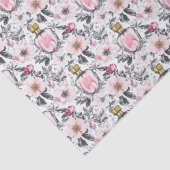 Modern  parfum floral design tissuepapier (Detail)