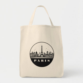 Modern Parijs, Frankrijk stadsgezicht | Skyline-Ca Tote Bag