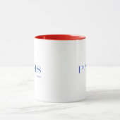 Modern Paris Design met Rode Hart Mok (Midden)