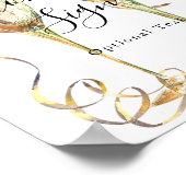 Modern partijteken poster (Hoek)