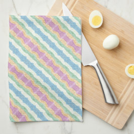 Modern pasta patterned theedoek