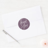 Modern Pastel | Bedankt Sticker (Envelop)