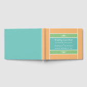 Modern pastel blok - Tropische kleuren - bruiloft Gastenboek (Volledig)