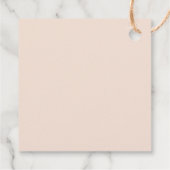 Modern Pastel Bunny Egg Pattern | Pasgeborenen Bedankjes Labels (Achterkant)