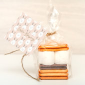 Modern Pastel Bunny Egg Pattern | Pasgeborenen Bedankjes Labels