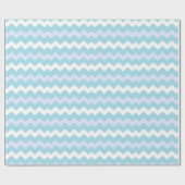 Modern pastel chevron inpakpapier (Vlak)