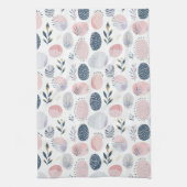 Modern Pastel Easter Egg Kitchen Towels Theedoek (Verticaal)