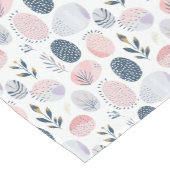 Modern Pastel Easter Egg  Table Runner Korte Tafelloper (Hoek)