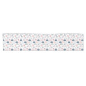 Modern Pastel Easter Egg  Table Runner Korte Tafelloper (Horizontaal)