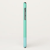 modern pastel geometrisch monogram Case-Mate iPhone case (Achterkant/links)