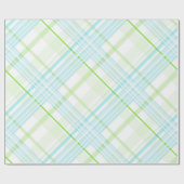 Modern Pastel Geruit Inpakpapier (Vlak)